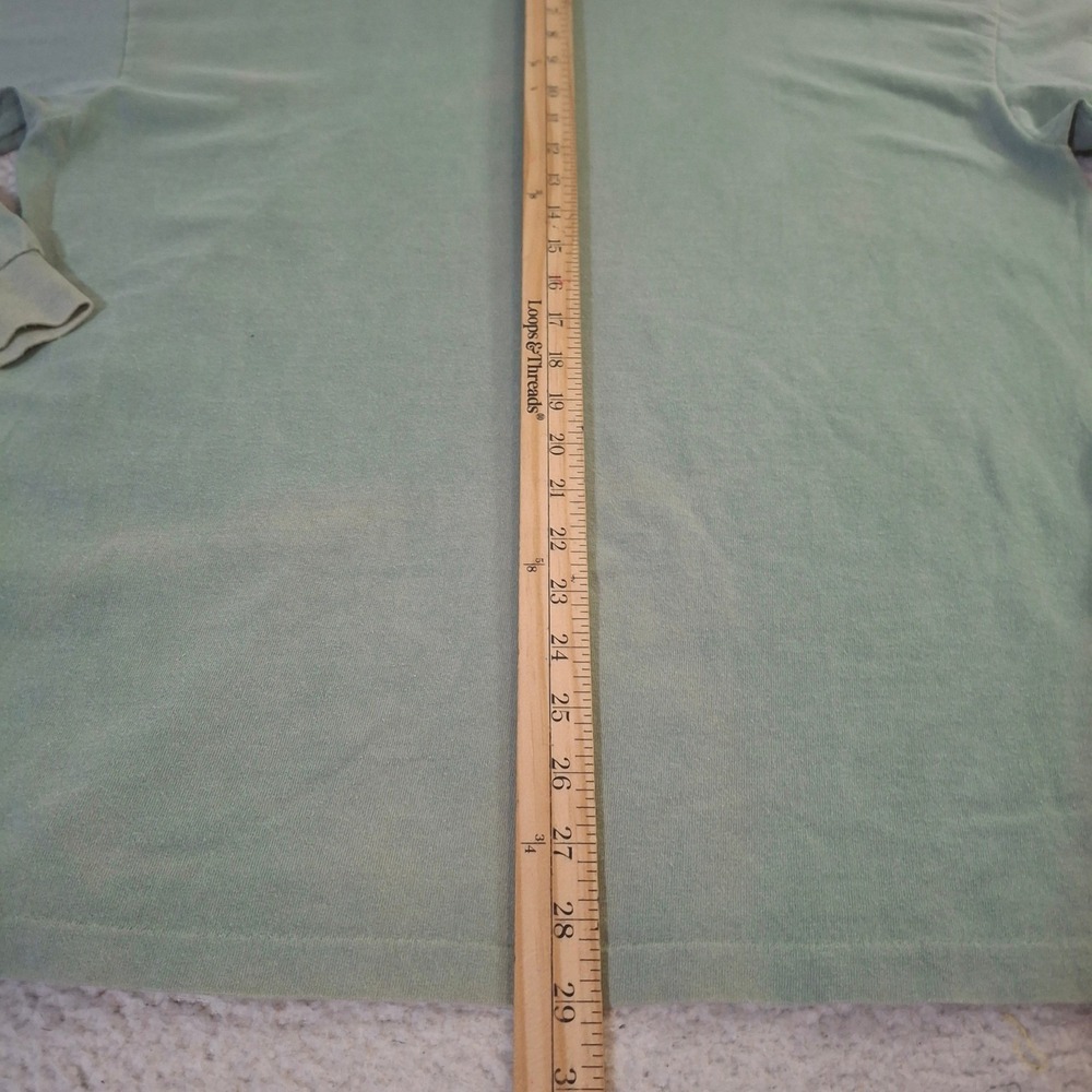 Vintage Brown University Long Sleeve T-Shirt Men's Large Green Anvil Made in USA - Picture 7 of 8